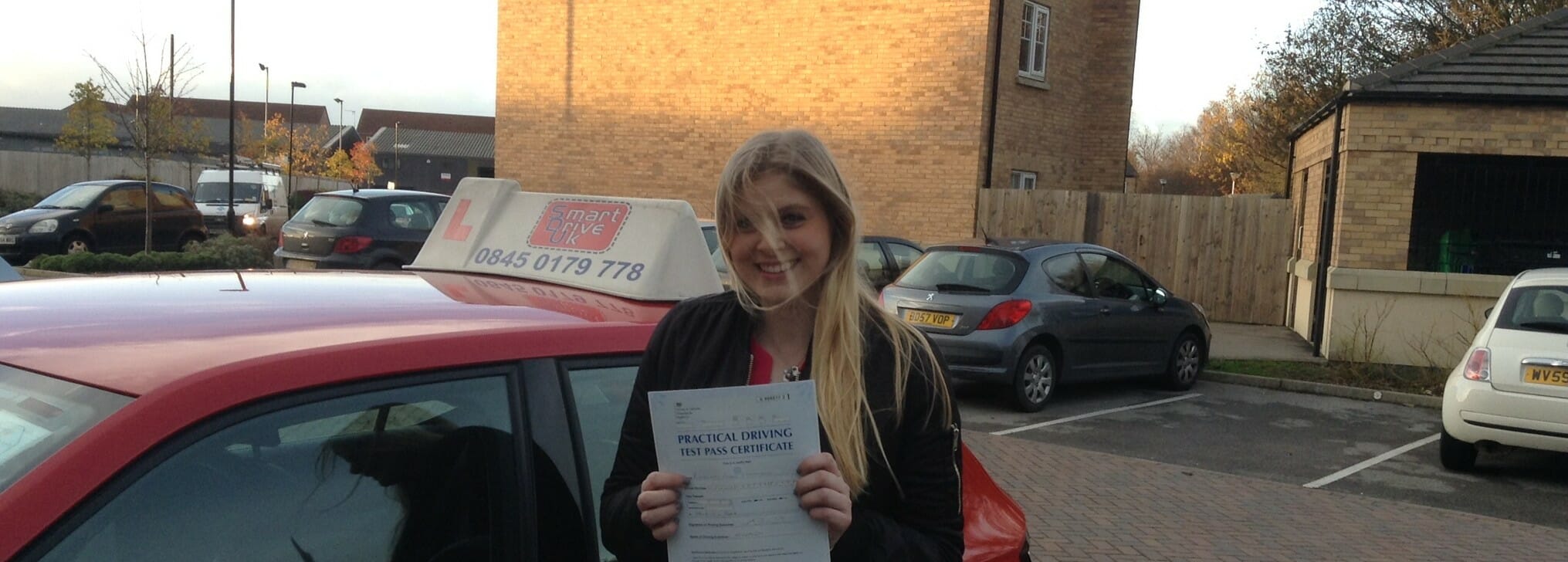 Congratulations to Rosie Hammond of York. First Time Pass!!