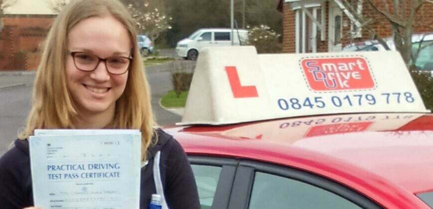 Congratulations to Chantelle Gregory from Poole. First Time Pass!!