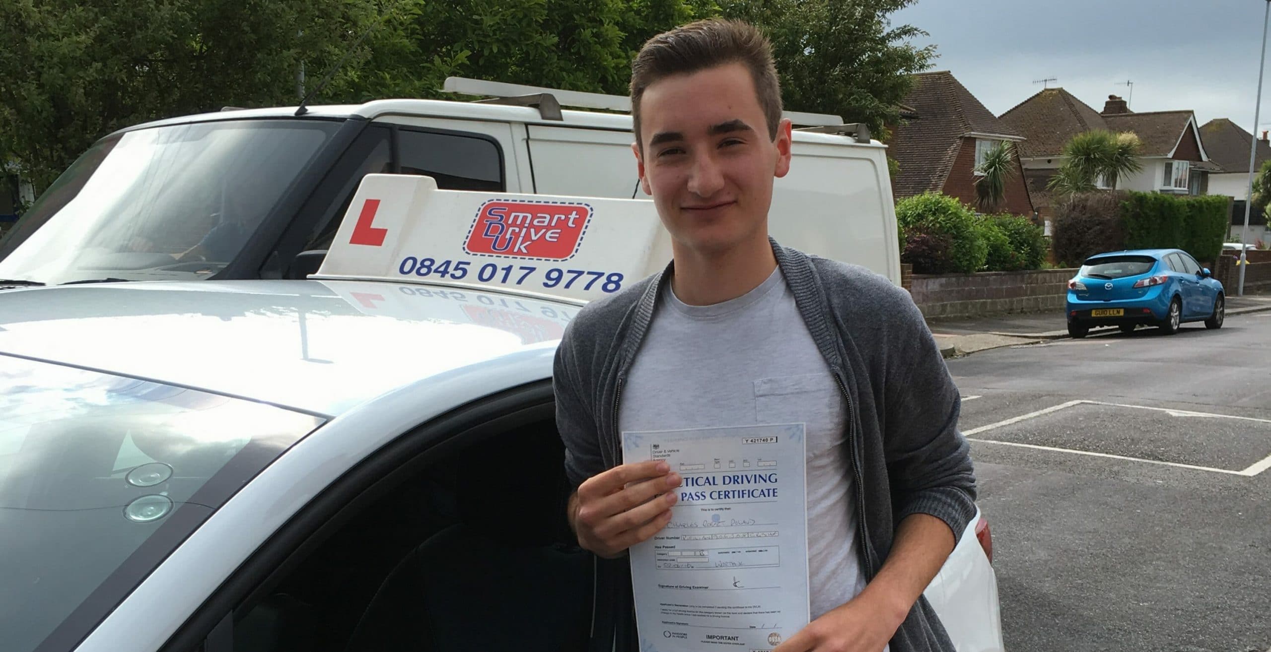 First Time Pass!! Congratulations to Charlie from Worthing.