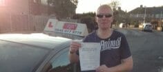 First Time Pass!! Congratulations to Simon Harrington from worthing