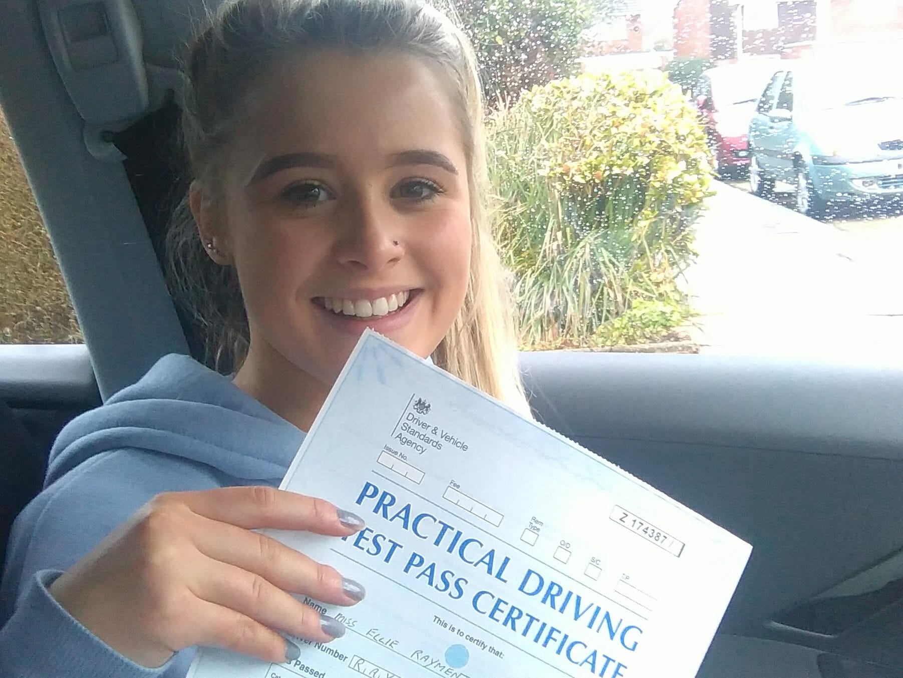 First Time Pass!! Well done Ellie Rayment of Worthing