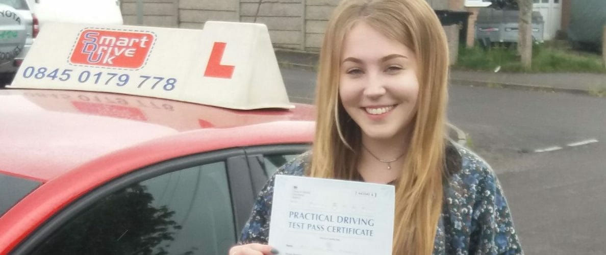 First Time Pass!! Congratulations to Chloe McLaughlin from Poole