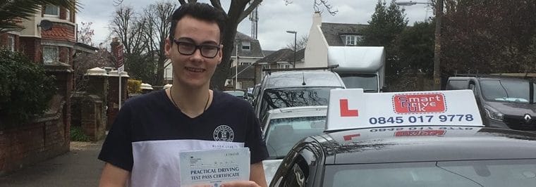 First Time Pass!! Well done to Jack from Littlehampton