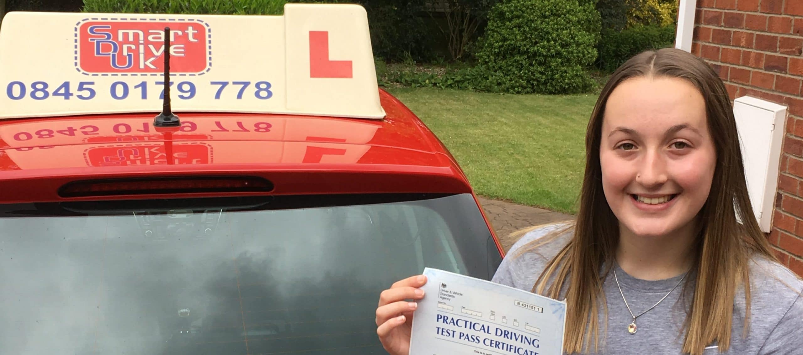 First Time Pass!! Congratulations to Niamh of York