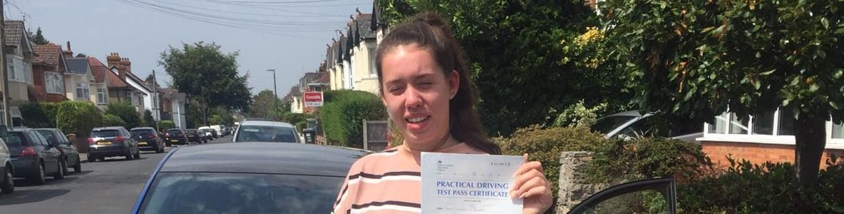 First Time Pass !! Well done to Flo from Poole