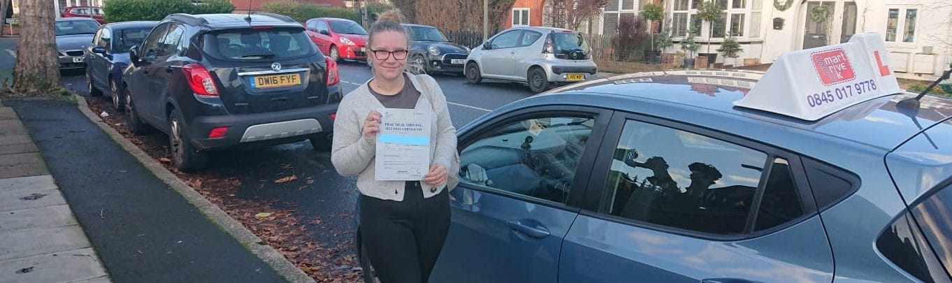 First Time Pass !! Congratulations to Martyna from Bromley