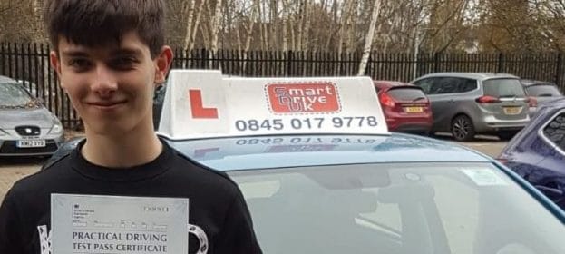 First Time Pass !! Well done to Callum from Southwater, Horsham