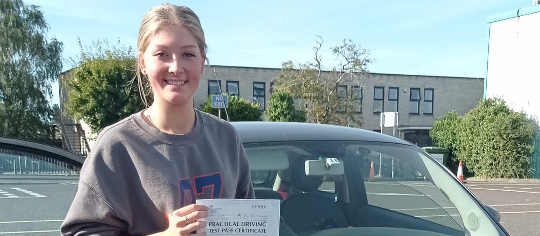First Time Pass !! Well done to Darcy from Bournemouth
