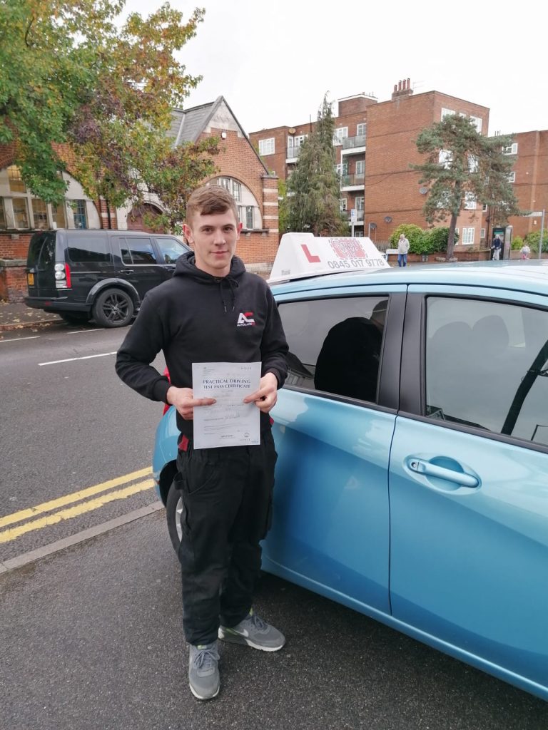 First Time Pass!! Congratulations to Toby from Bournemouth